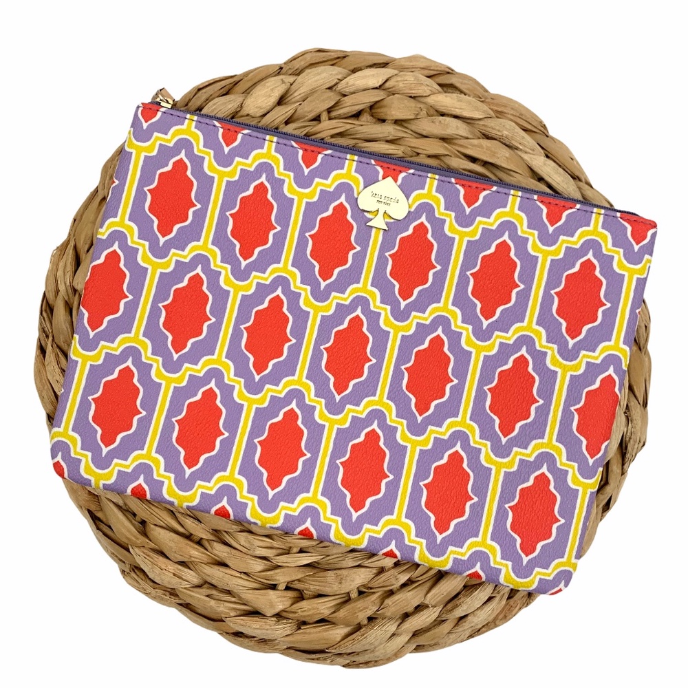KATE SPADE | Large Zippered Pouch